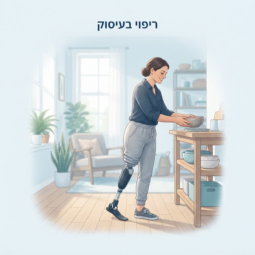 חקר השתתפותם של אנשים עם קטיעה או חסר בגפיים תחתונות: מחקר בשיטות מעורבות