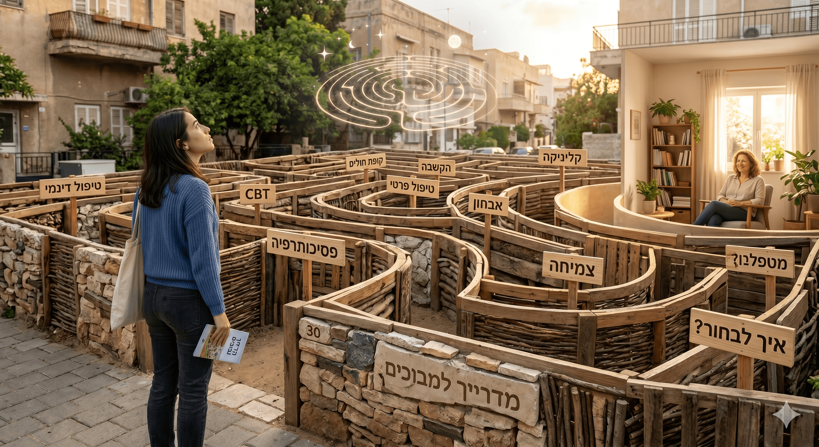 למצוא את המטפל הנכון: מדריך נבוכים לעולם הפסיכותרפיה בישראל