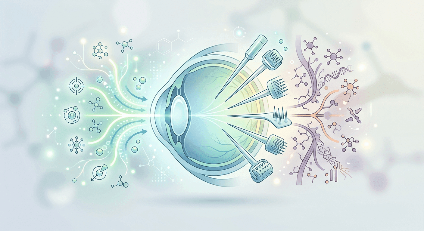Advancements and challenges in ophthalmic microneedles to treat eye diseases.